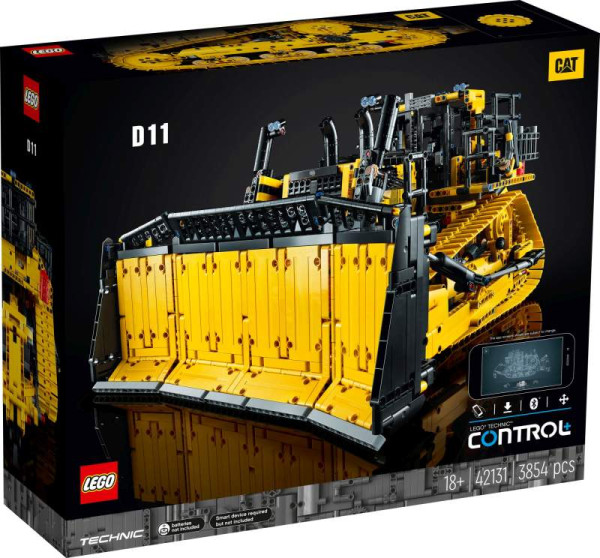 LEGO® | Technic  Appgesteuerter Cat® D11 Bulldozer | 42131