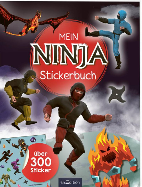 arsEdition | Mein Ninja-Stickerbuch | 