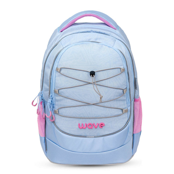 Belmil | Wave Boost Schulrucksack "Waves Lavender" | 338-90/14