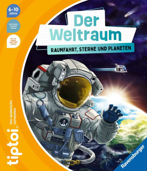 Ravensburger | tiptoi® Der Weltraum: Raumfahrt, Sterne und Planeten | 49282